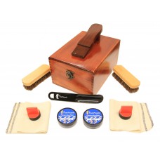 FeetPeople Shoe Polish Leather Care Valet Shoe Shine Kit, 1 Kit 