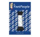 FeetPeople Brogue Casual Dress Laces, Black