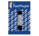 FeetPeople Brogue Casual Dress Laces, Brown