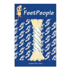 FeetPeople Brogue Casual Dress Laces, Light Tan