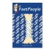 FeetPeople Brogue Casual Dress Laces, Light Tan