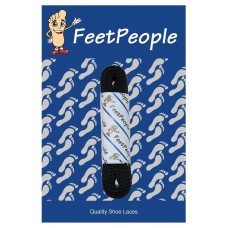 FeetPeople Flat Dress Laces, Black