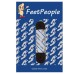 FeetPeople Flat Dress Laces, Brown
