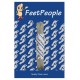 FeetPeople Flat Dress Laces, Vanilla