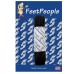 FeetPeople Strong Flat Laces, Black Reinforced w/ Black Kevlar