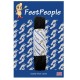 FeetPeople Strong Flat Laces, Black Reinforced w/ Black Kevlar