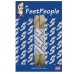 FeetPeople Strong Flat Laces, Tan Reinforced w/ Black Kevlar