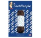 FeetPeople Strong Round Laces, Brown Reinforced w/ Black Kevlar