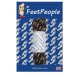 FeetPeople Strong Round Laces, Brown Reinforced w/ Natural Kevlar