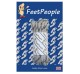 FeetPeople Strong Round Laces, Gray Reinforced w/ Black Kevlar