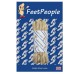 FeetPeople Strong Round Laces, Tan Reinforced w/ Natural Kevlar