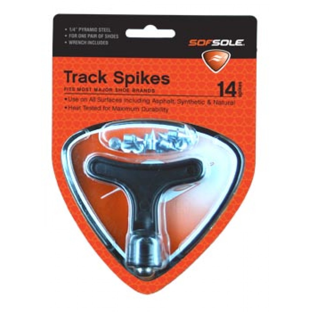 quarter inch track spikes